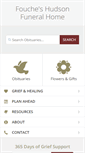 Mobile Screenshot of fouchesfuneralhome.com