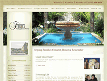 Tablet Screenshot of fouchesfuneralhome.com